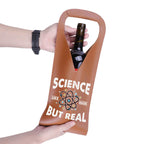 Science Like Magic But Real PU Leather Wine Bag PU Leather Wine Bag Printed Offshore
