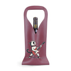 Cat Playing Guitar PU Leather Wine Bag PU Leather Wine Bag Printed Offshore