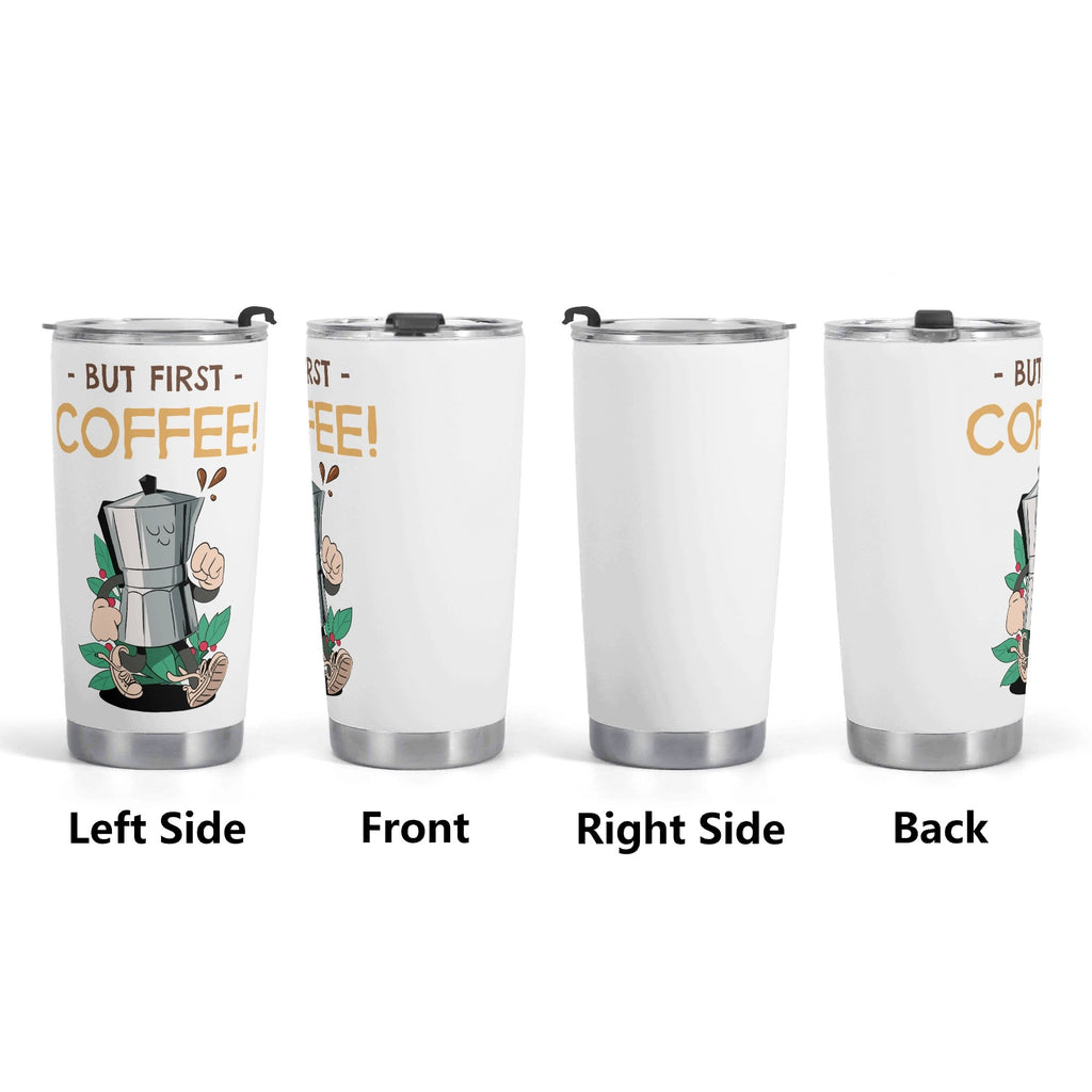 But First Coffee Percolator Stainless Steel 20oz Travel Mug Travel Mug Tumbler Coffee Printed Offshore
