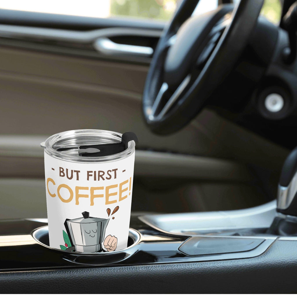 But First Coffee Percolator Stainless Steel 20oz Travel Mug Travel Mug Tumbler Coffee Printed Offshore