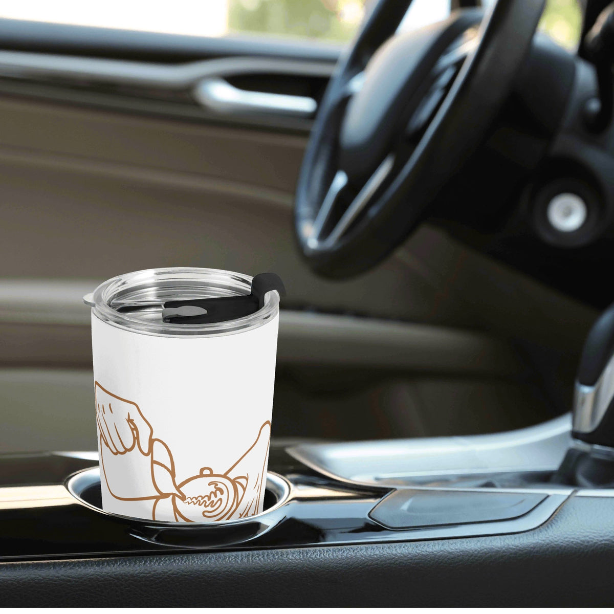 Barista Hands Stainless Steel 20oz Travel Mug Travel Mug Tumbler Coffee Printed Offshore