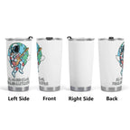 Astronaut With Guitar Stainless Steel 20oz Travel Mug Travel Mug Tumbler Music Printed Offshore Space