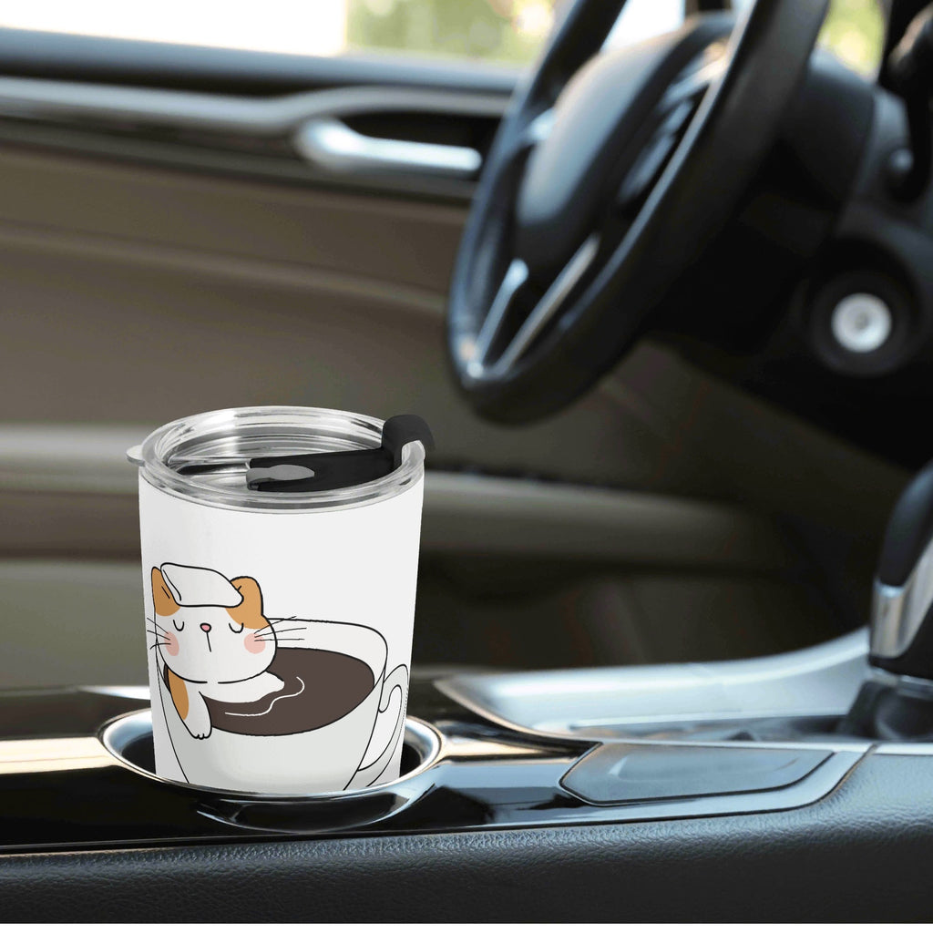 Cat Coffee Break Stainless Steel 20oz Travel Mug Travel Mug Tumbler animal Coffee Printed Offshore