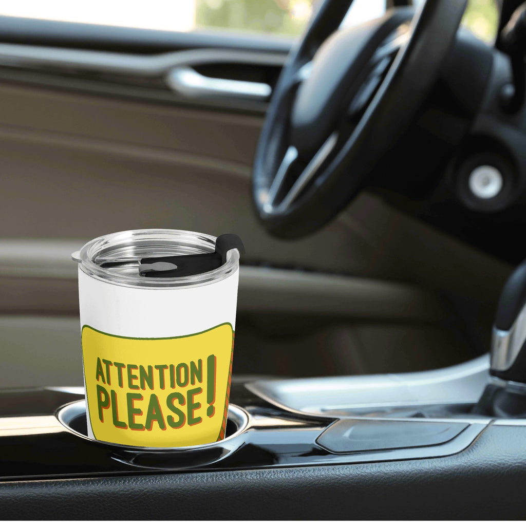 Attention Please Stainless Steel 20oz Travel Mug Travel Mug Tumbler Printed Offshore