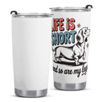Dachshund Short Legs Stainless Steel 20oz Travel Mug Travel Mug Tumbler animal Printed Offshore