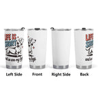 Dachshund Short Legs Stainless Steel 20oz Travel Mug Travel Mug Tumbler animal Printed Offshore