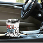 Dachshund Short Legs Stainless Steel 20oz Travel Mug Travel Mug Tumbler animal Printed Offshore