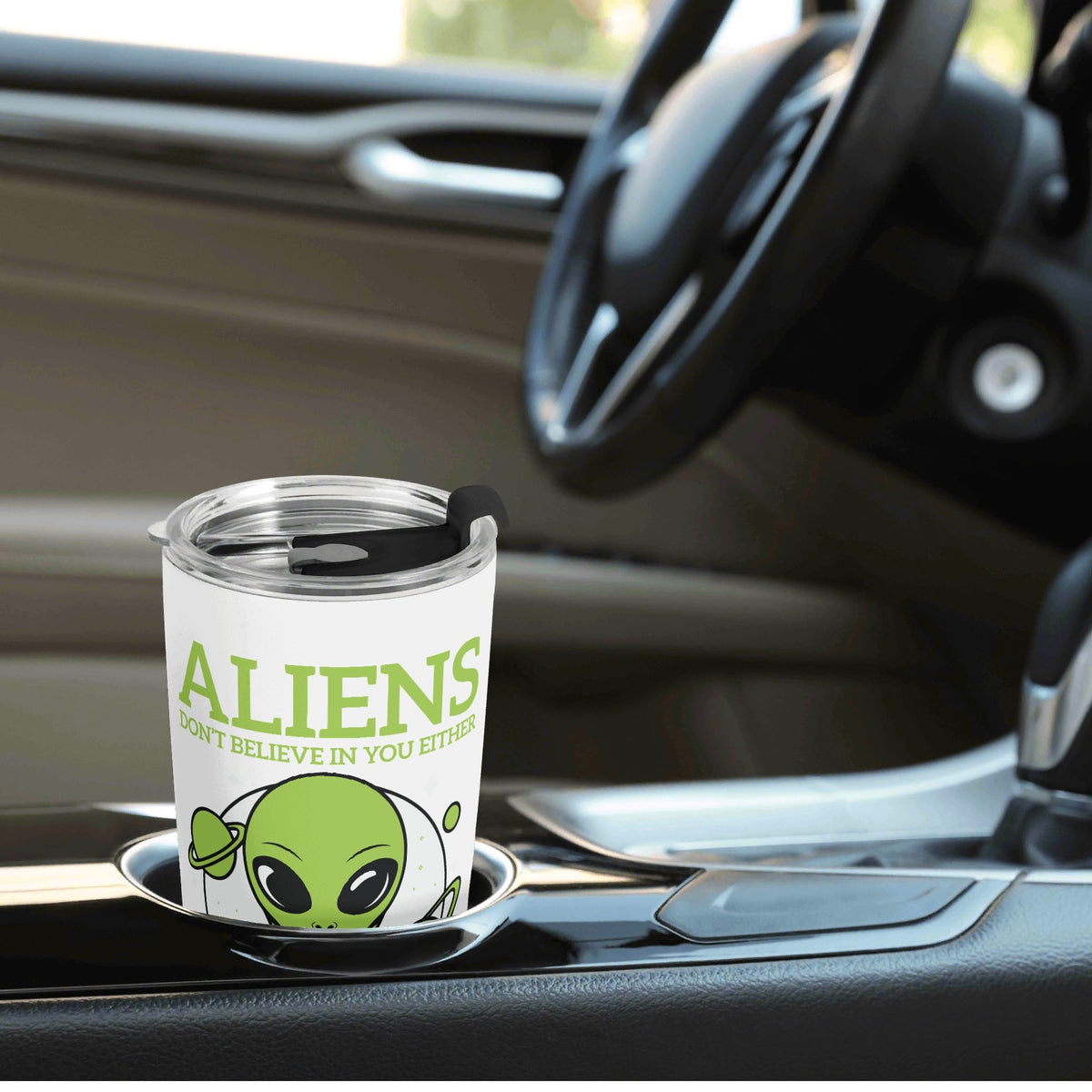 Aliens Dont Believe In You Either Stainless Steel 20oz Travel Mug Travel Mug Tumbler Printed Offshore Sci Fi