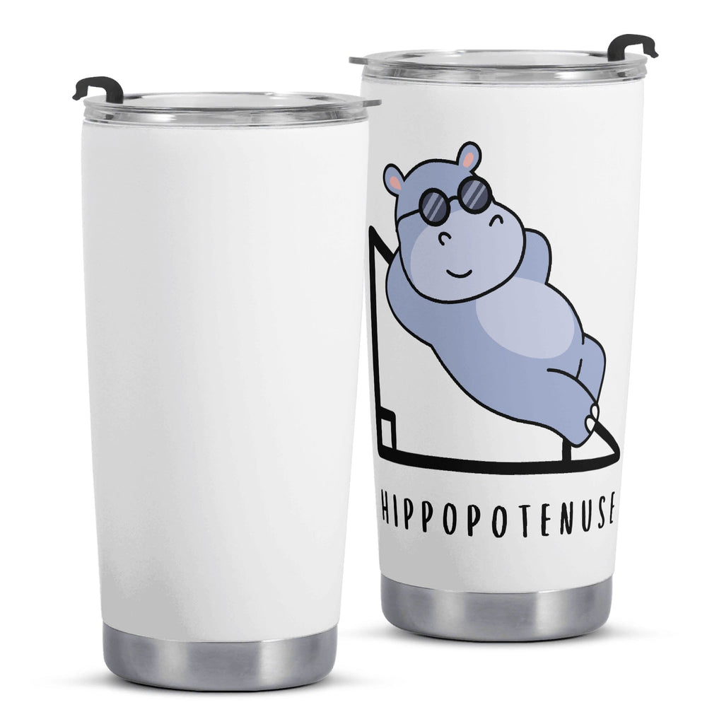 Hippopotenuse Hippo Hypotenuse Stainless Steel 20oz Travel Mug Travel Mug Tumbler Maths Printed Offshore