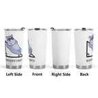 Hippopotenuse Hippo Hypotenuse Stainless Steel 20oz Travel Mug Travel Mug Tumbler Maths Printed Offshore