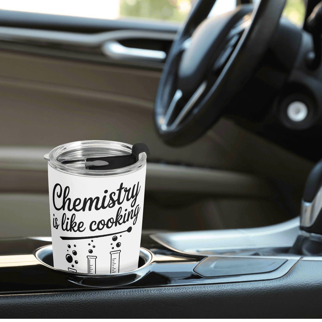 Chemistry Is Like Cooking Stainless Steel 20oz Travel Mug Travel Mug Tumbler Printed Offshore Science