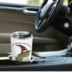 Off To Commit Tom Foolery Stainless Steel 20oz Travel Mug Travel Mug Tumbler animal Printed Offshore