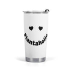 Plantaholic Stainless Steel 20oz Travel Mug Default Title Travel Mug Tumbler Plants Printed Offshore