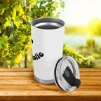 Plantaholic Stainless Steel 20oz Travel Mug Travel Mug Tumbler Plants Printed Offshore