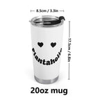 Plantaholic Stainless Steel 20oz Travel Mug Travel Mug Tumbler Plants Printed Offshore