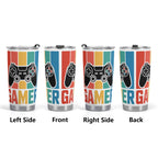Gamer Stainless Steel 20oz Travel Mug Travel Mug Tumbler Games Printed Offshore