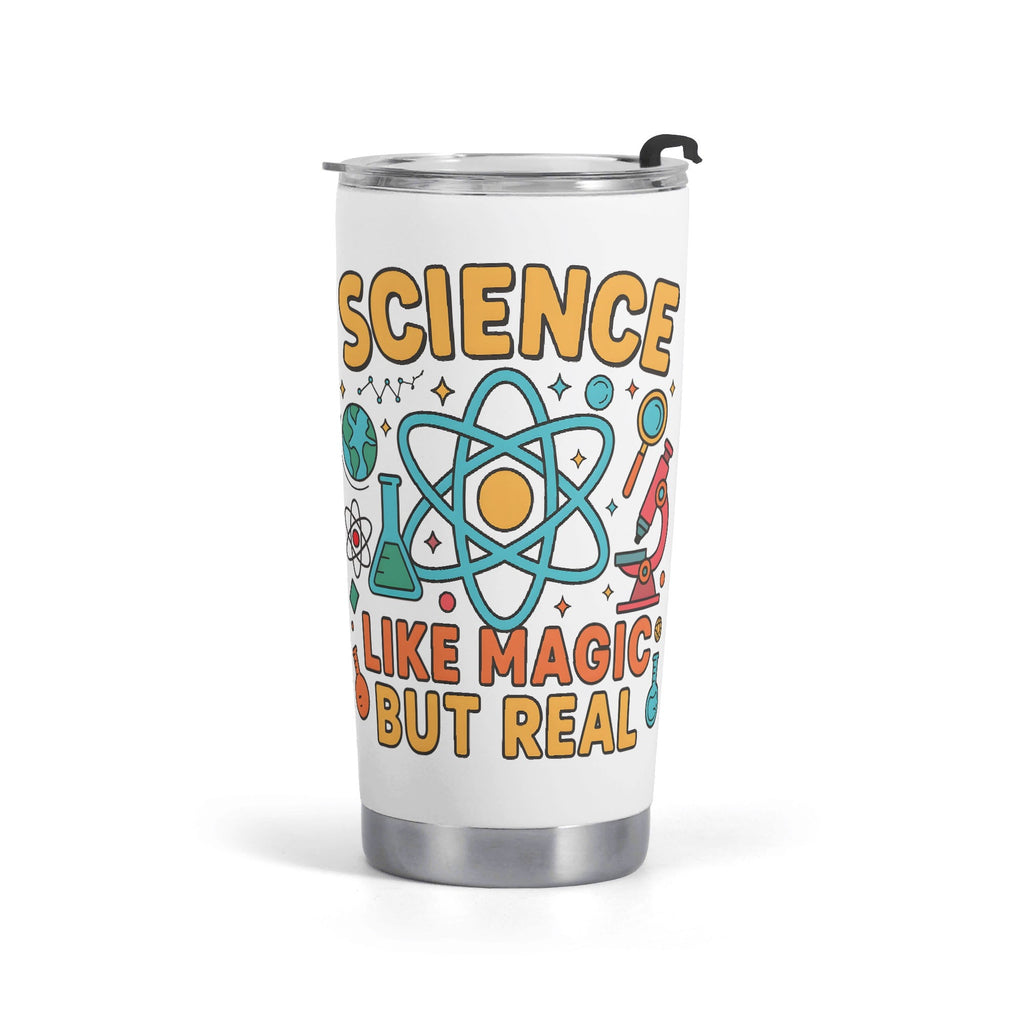 Science Like Magic But Real Stainless Steel 20oz Travel Mug Default Title Travel Mug Tumbler Printed Offshore Science