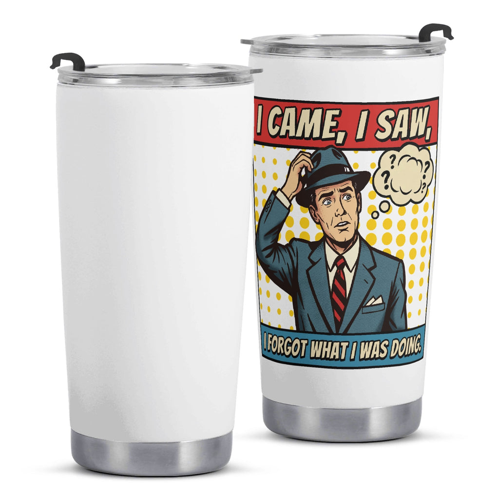 Retro Gentleman I Forgot What I Was Doing Stainless Steel 20oz Travel Mug Travel Mug Tumbler Printed Offshore Retro