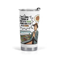 Retro Gentleman Donut Stainless Steel 20oz Travel Mug Default Title Travel Mug Tumbler Printed Offshore Retro