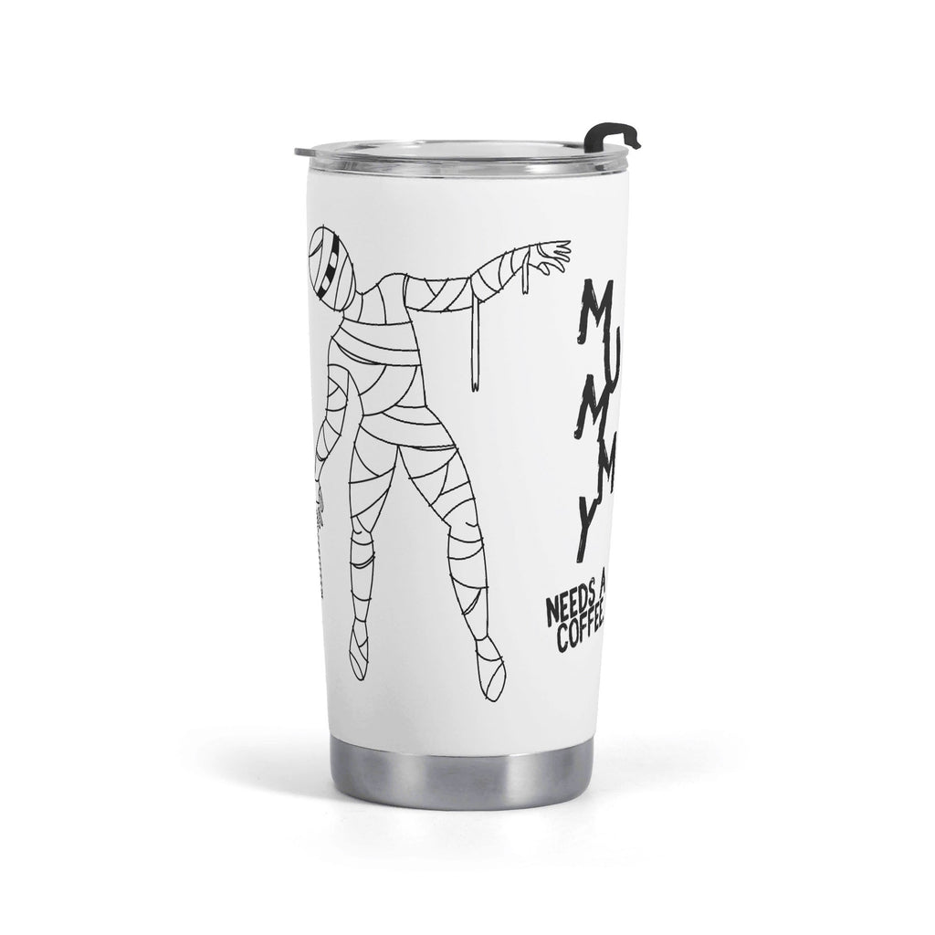 Mummy Needs A Coffee Stainless Steel 20oz Travel Mug Default Title Travel Mug Tumbler Coffee Mum Printed Offshore