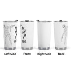 Mummy Needs A Coffee Stainless Steel 20oz Travel Mug Travel Mug Tumbler Coffee Mum Printed Offshore