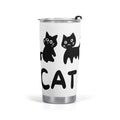 Cat Mum Stainless Steel 20oz Travel Mug Default Title Travel Mug Tumbler animal Mum Printed Offshore