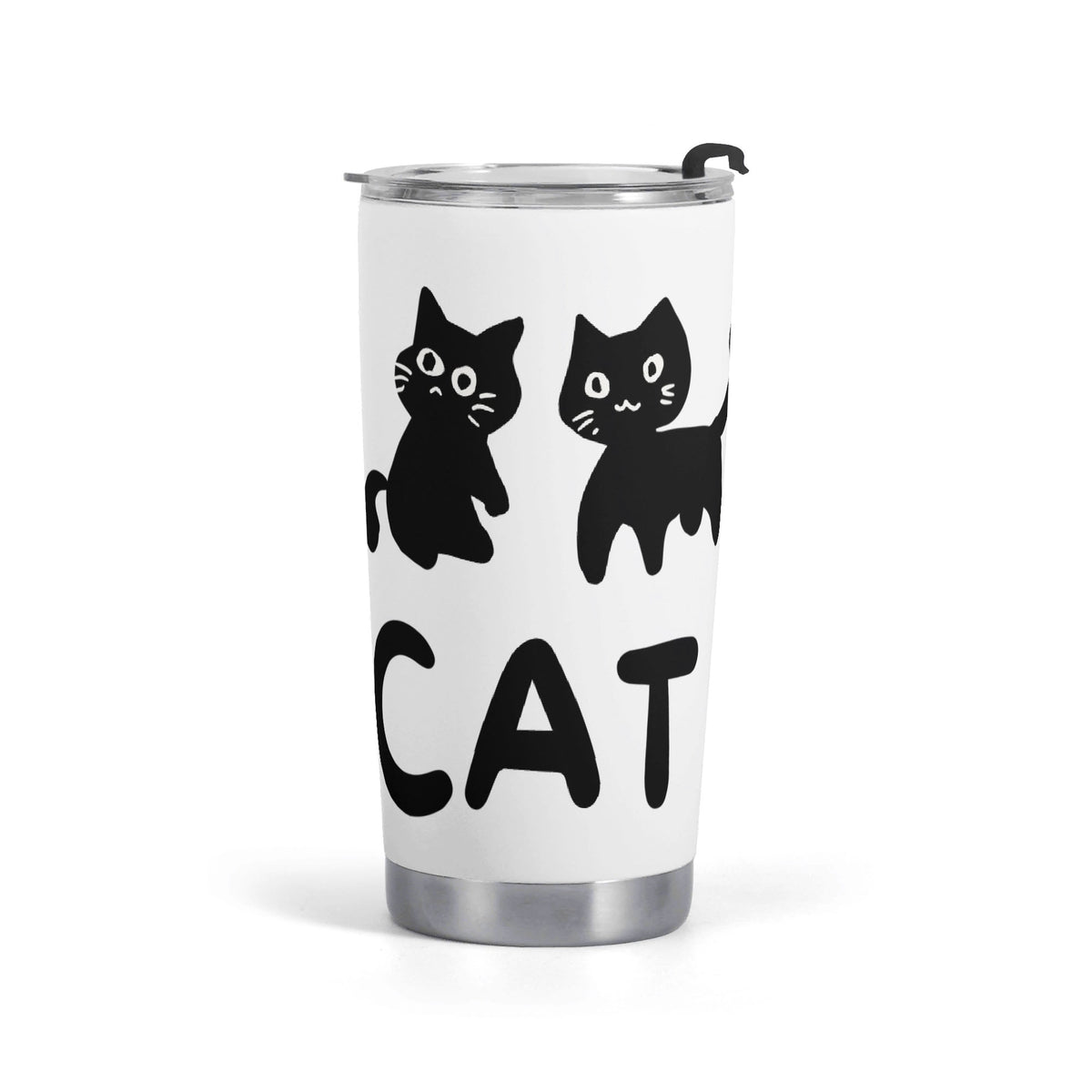 Cat Mum Stainless Steel 20oz Travel Mug Default Title Travel Mug Tumbler animal Mum Printed Offshore