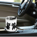 Cat Mum Stainless Steel 20oz Travel Mug Travel Mug Tumbler animal Mum Printed Offshore