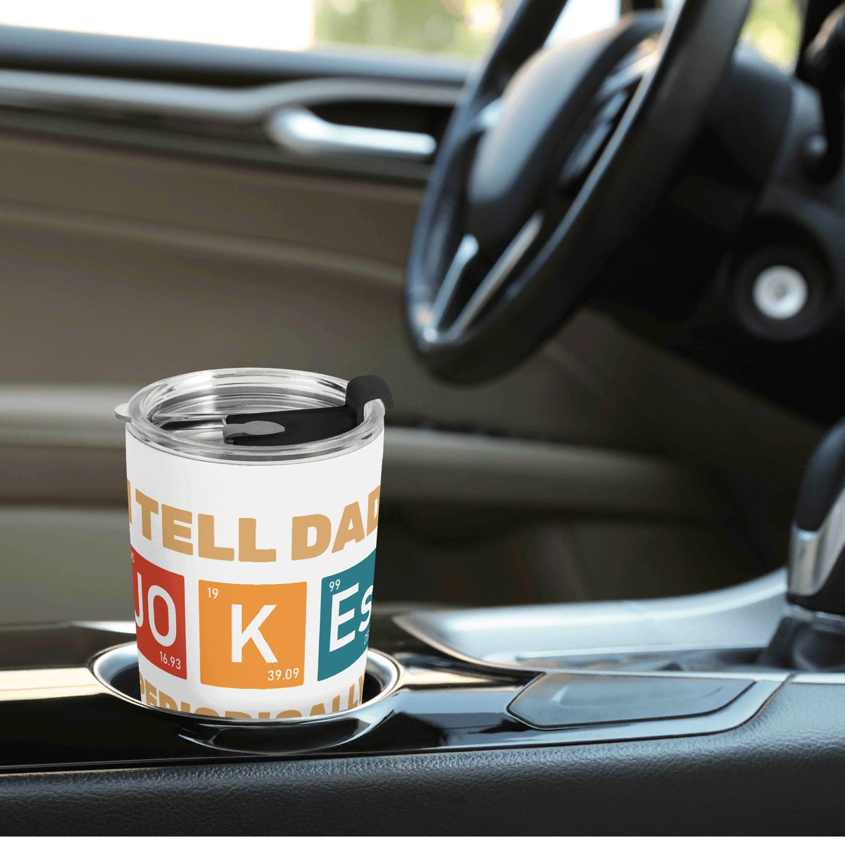 I Tell Dad Jokes Periodically Stainless Steel 20oz Travel Mug Travel Mug Tumbler Dad Printed Offshore