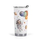 Balloon Planets Astronaut Stainless Steel 20oz Travel Mug Default Title Travel Mug Tumbler Printed Offshore Space
