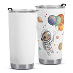 Balloon Planets Astronaut Stainless Steel 20oz Travel Mug Travel Mug Tumbler Printed Offshore Space