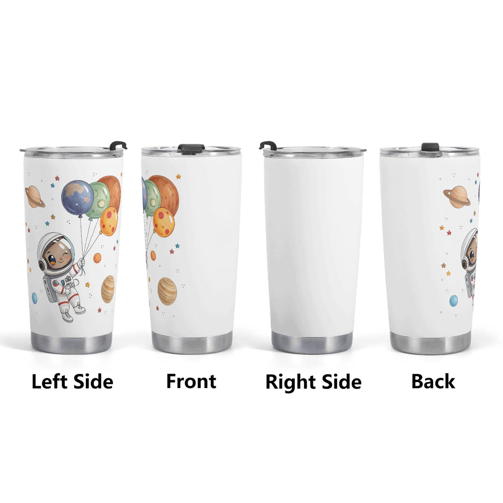 Balloon Planets Astronaut Stainless Steel 20oz Travel Mug Travel Mug Tumbler Printed Offshore Space