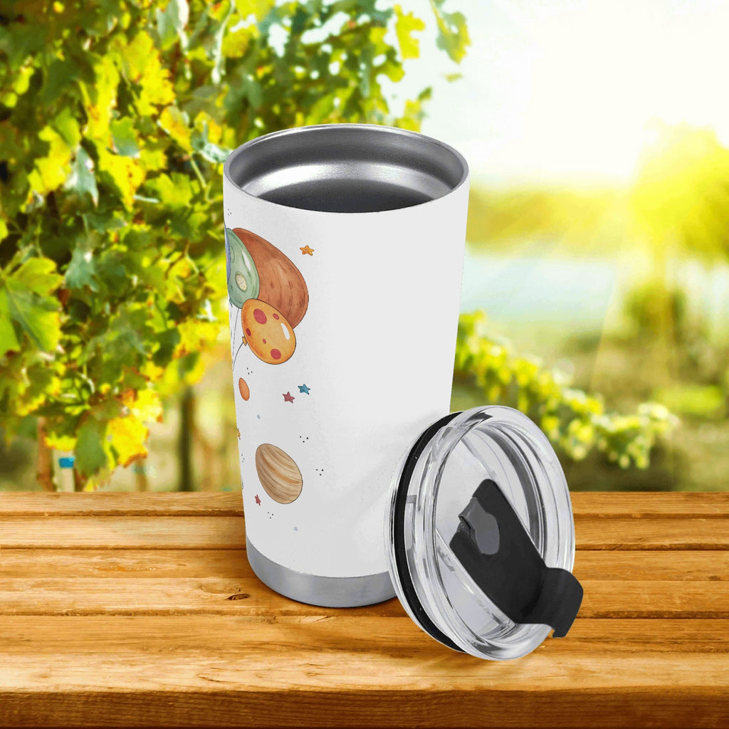 Balloon Planets Astronaut Stainless Steel 20oz Travel Mug Travel Mug Tumbler Printed Offshore Space