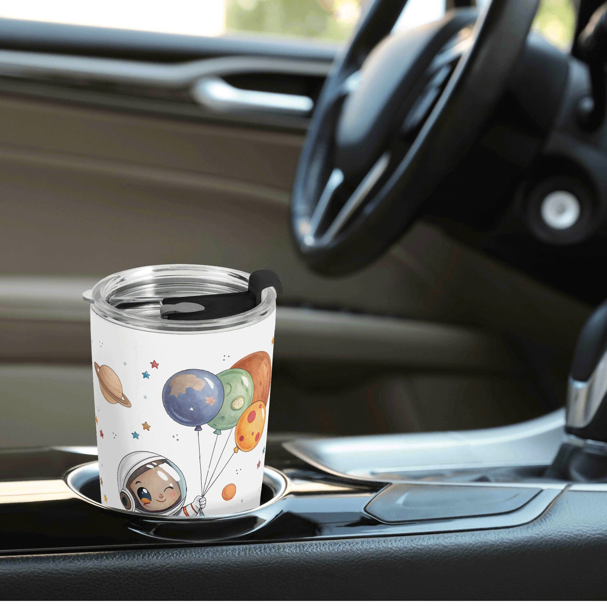 Balloon Planets Astronaut Stainless Steel 20oz Travel Mug Travel Mug Tumbler Printed Offshore Space