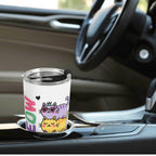 Colourful Cat Meow Stainless Steel 20oz Travel Mug Travel Mug Tumbler animal Printed Offshore