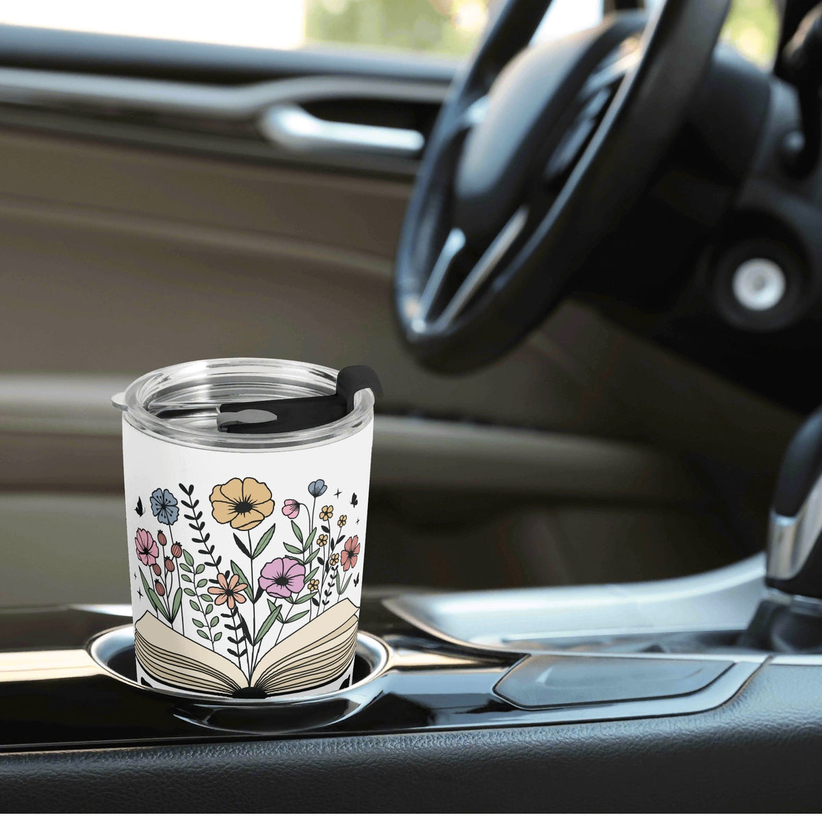 Reading Is My Therapy Stainless Steel 20oz Travel Mug Travel Mug Tumbler Printed Offshore Reading