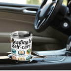 Reading Is Self Care Stainless Steel 20oz Travel Mug Travel Mug Tumbler Printed Offshore Reading