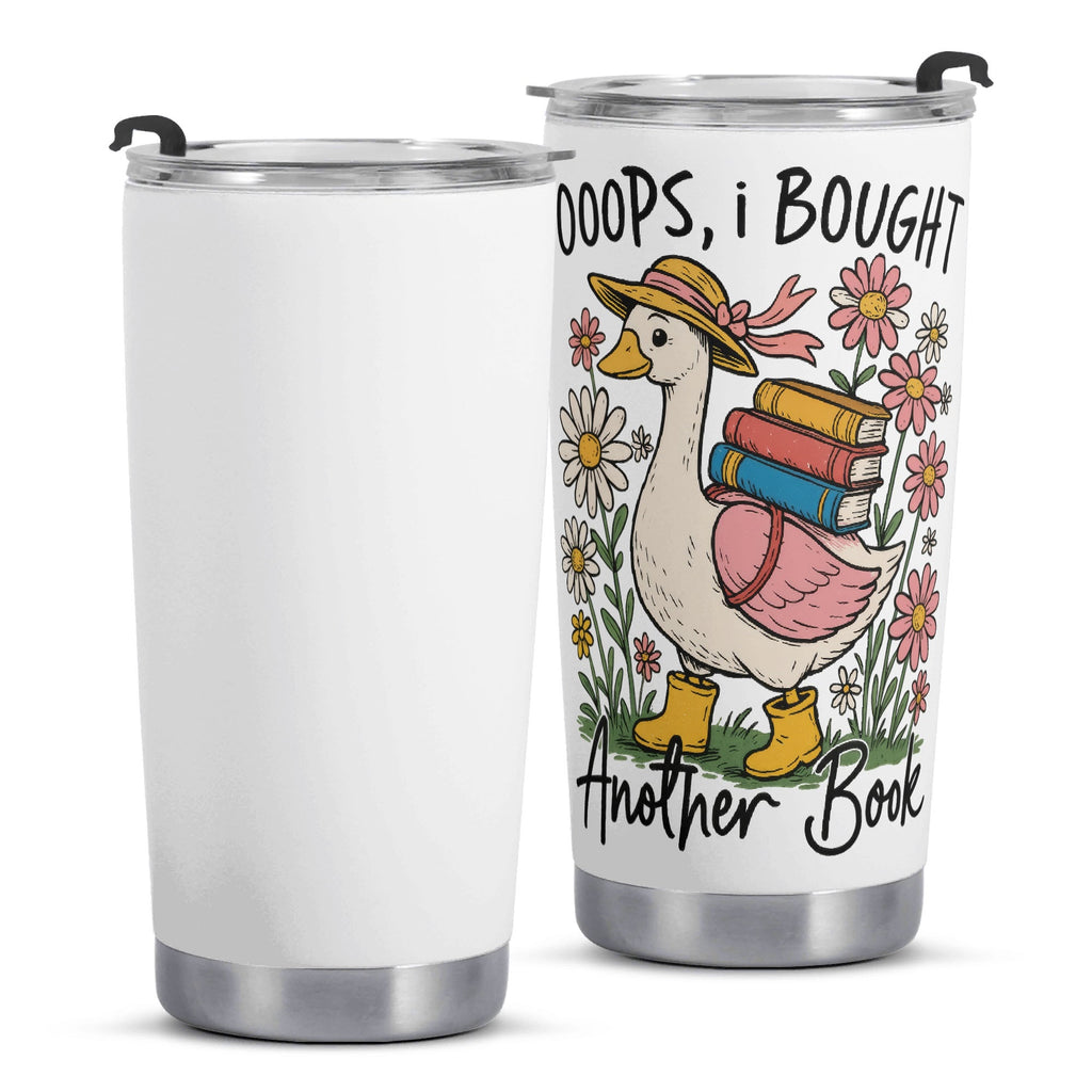 Oops I Bought Another Book 2 Stainless Steel 20oz Travel Mug Travel Mug Tumbler Printed Offshore Reading
