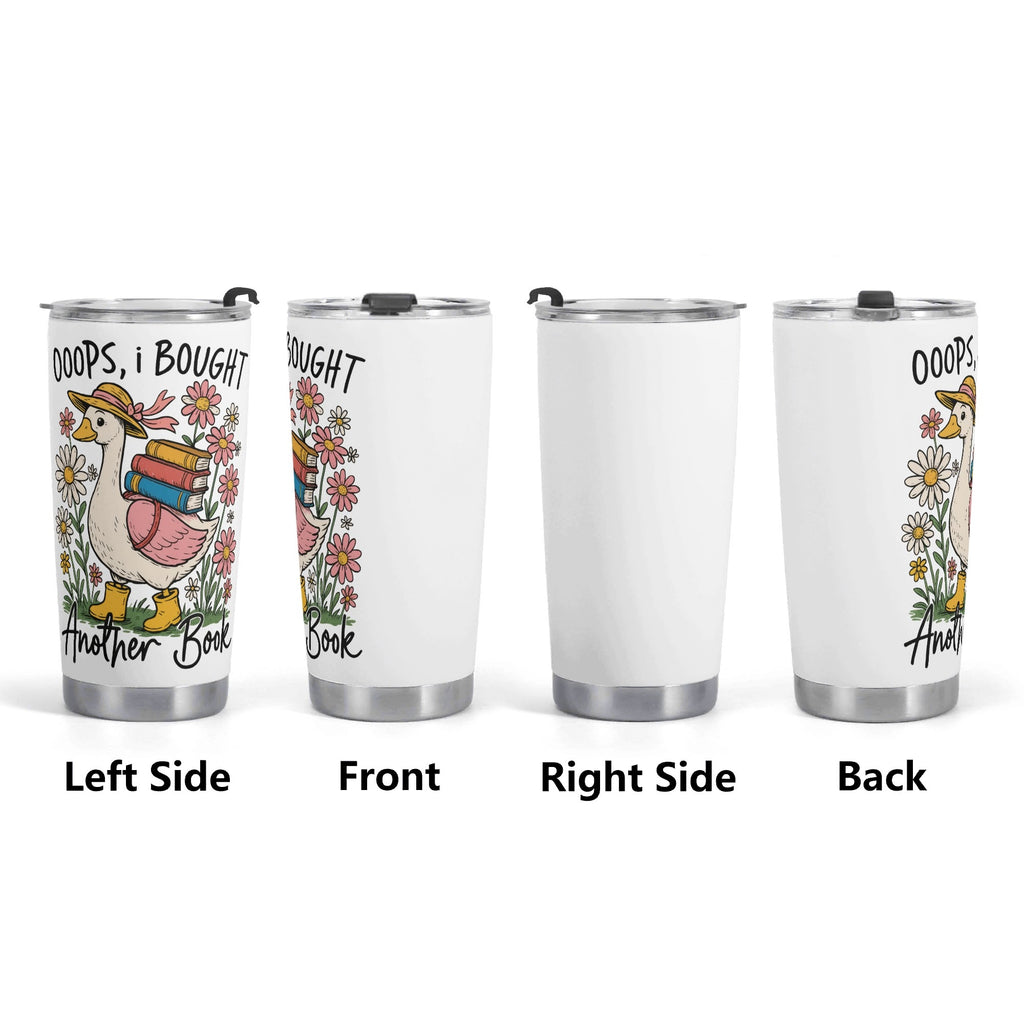 Oops I Bought Another Book 2 Stainless Steel 20oz Travel Mug Travel Mug Tumbler Printed Offshore Reading