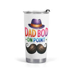 Dad Bod On Point Stainless Steel 20oz Travel Mug Default Title Printed Offshore