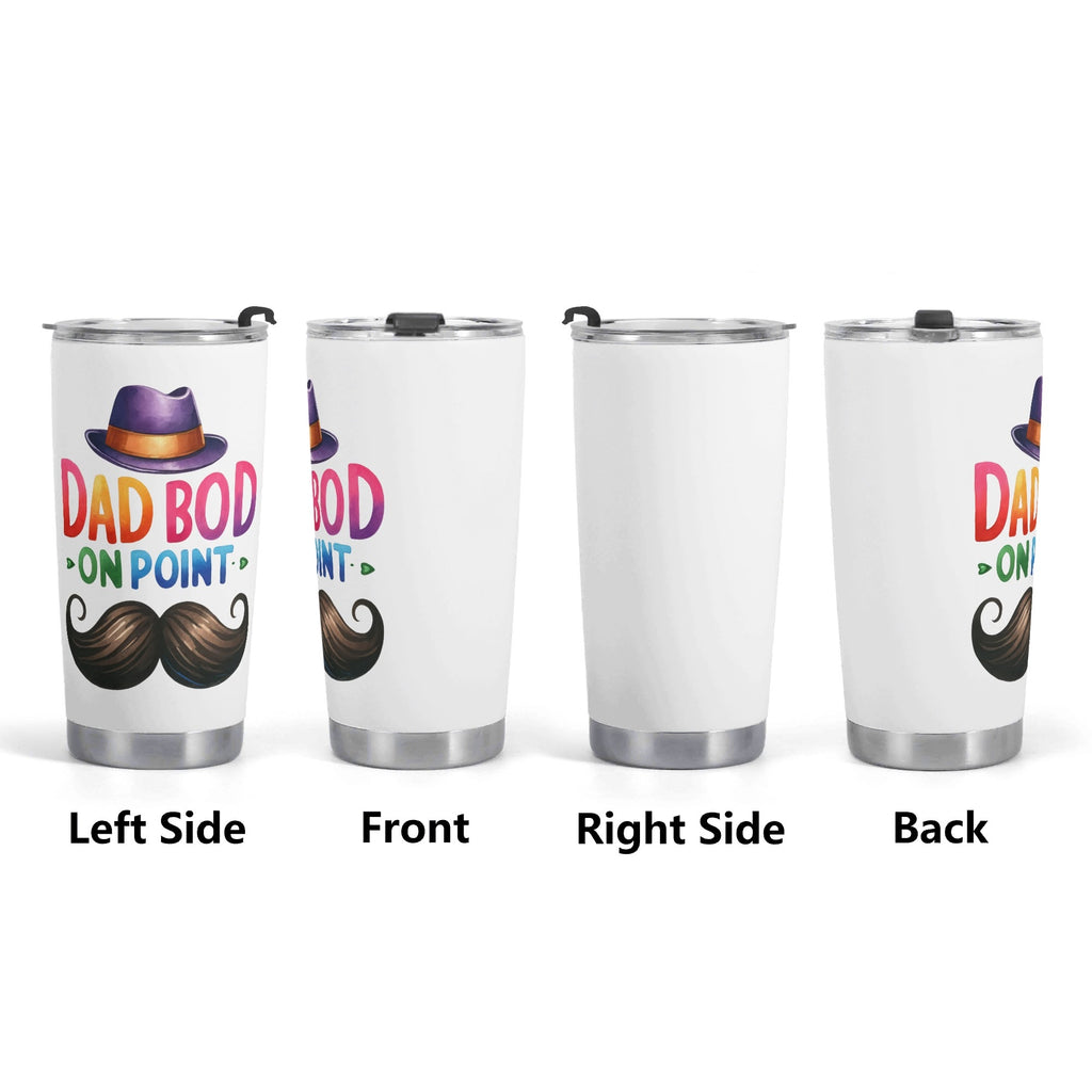 Dad Bod On Point Stainless Steel 20oz Travel Mug Printed Offshore