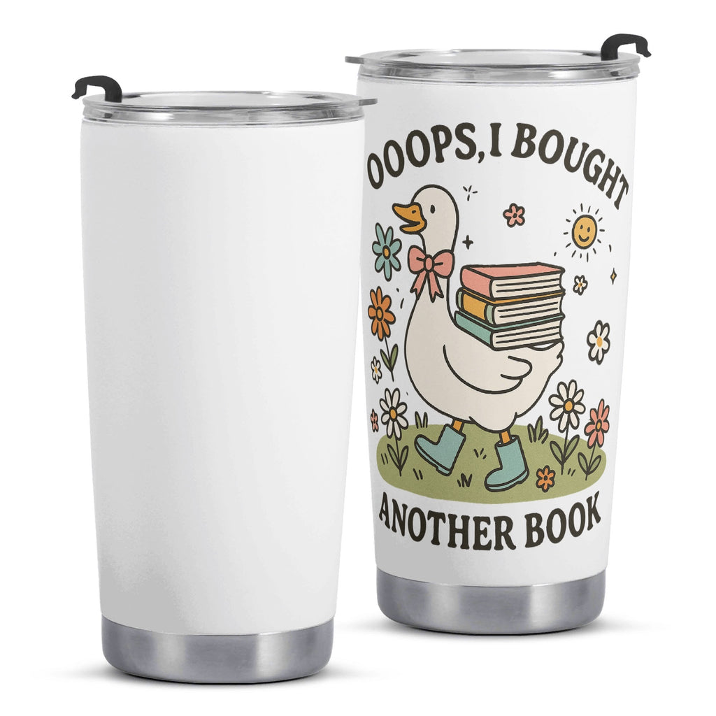 Oops I Bought Another Book Stainless Steel 20oz Travel Mug Printed Offshore