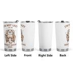 Cat Energy Saving Mode Stainless Steel 20oz Travel Mug Printed Offshore