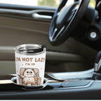 Cat Energy Saving Mode Stainless Steel 20oz Travel Mug Printed Offshore