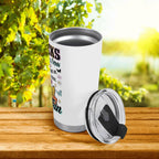 Ducks Are Not In A Row Stainless Steel 20oz Travel Mug Printed Offshore