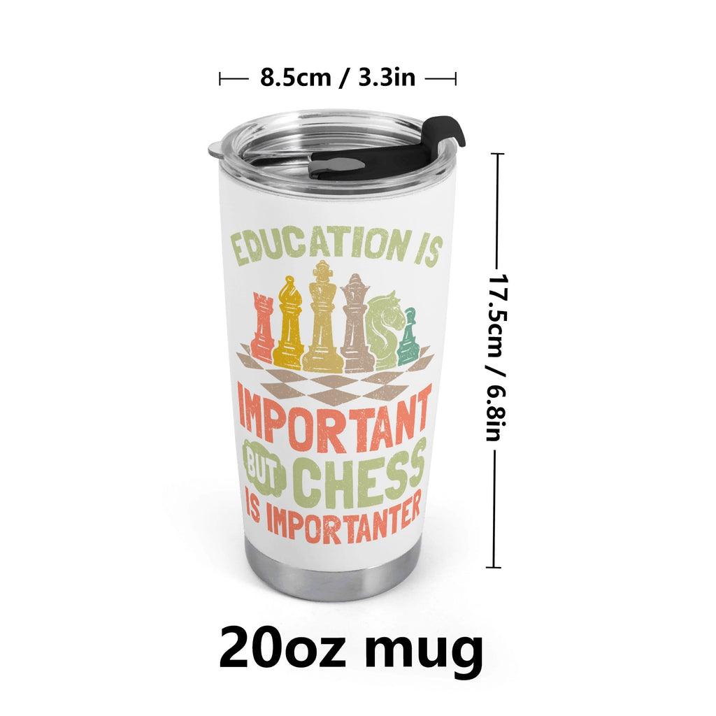 Chess And Education Stainless Steel 20oz Travel Mug Printed Offshore