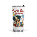 Book Girl Summer Stainless Steel 20oz Travel Mug Default Title Printed Offshore