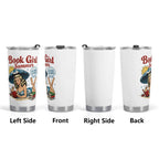 Book Girl Summer Stainless Steel 20oz Travel Mug Printed Offshore