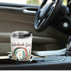 Audiobook Girlie Stainless Steel 20oz Travel Mug Travel Mug Tumbler Printed Offshore Reading