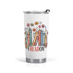 Reading Freedom Stainless Steel 20oz Travel Mug Default Title Printed Offshore